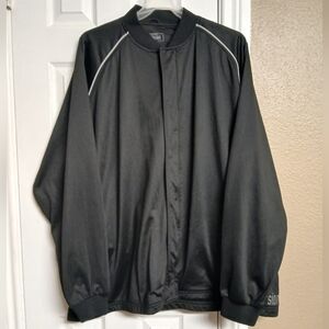 REEBOK NBA FUSION Black Track Jacket - Size 4XL